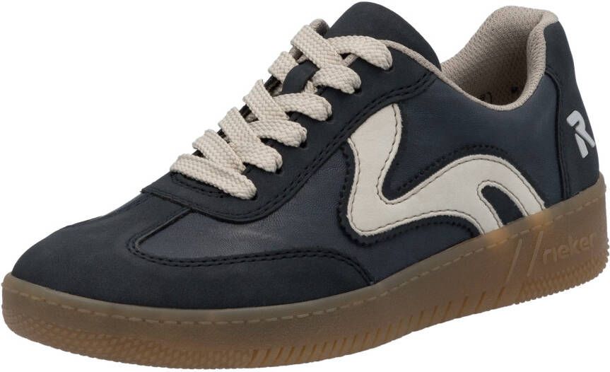 OTTO RIEKER Sport Plateausneakers vrijetijdsschoen lage schoen veterschoen in vegan uitvoering