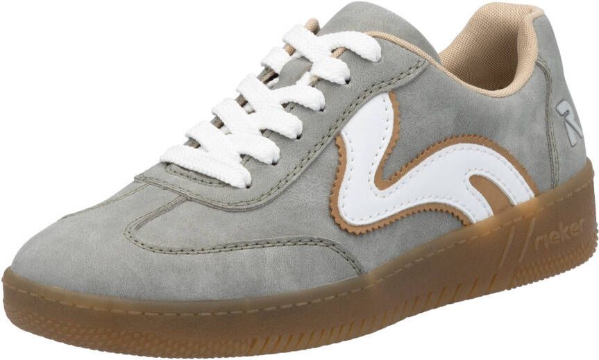 OTTO RIEKER Sport Plateausneakers vrijetijdsschoen lage schoen veterschoen in vegan uitvoering