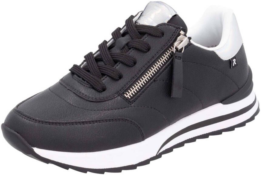OTTO RIEKER Sport Plateausneakers vrijetijdsschoen lage schoen veterschoen in smalle vorm