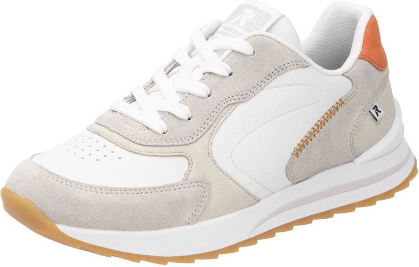 OTTO RIEKER Sport Sneakers met sleehak lage schoen veterschoen vrijetijdssneaker met zachte inlegzool