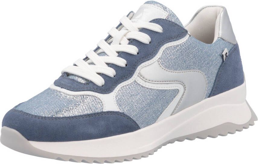 OTTO RIEKER Sport Sneakers met sleehak veterschoenen lage schoen vrijetijdsschoen in streetwear-stijl