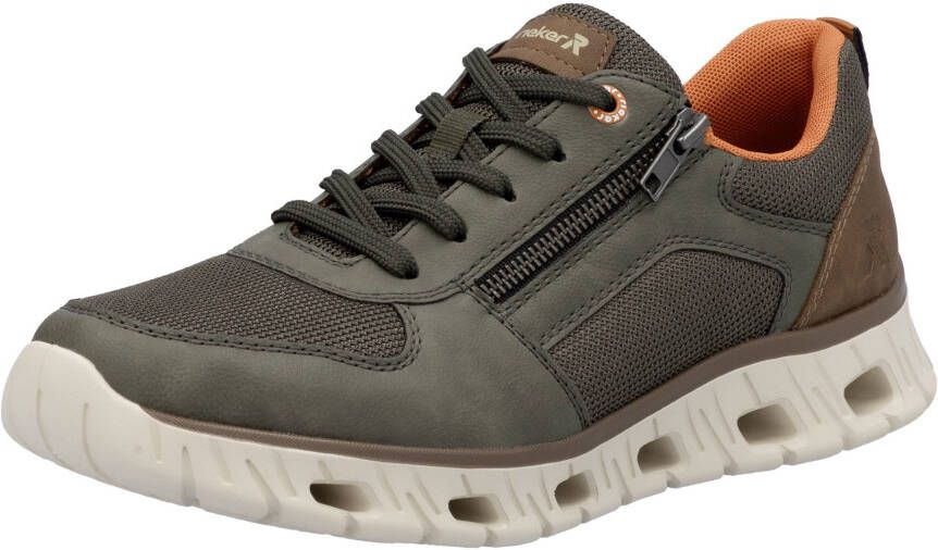 OTTO RIEKER Sport Sneakers veterschoenen vrijetijdsschoen lage schoen met ritssluiting
