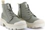 Palladium Hoge veterschoenen PALLABASE twill van textiel - Thumbnail 2