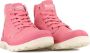 Palladium Hoge Sneakers PAMPA DUO CHROME 74470-699-M BERRY SHAKE - Thumbnail 3