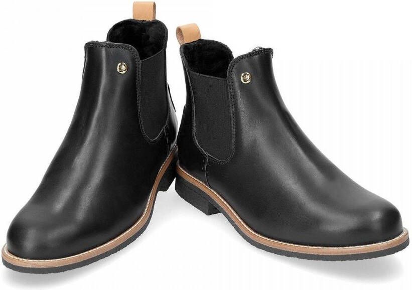 Panama Jack Chelsea-boots met opgestikte garnering