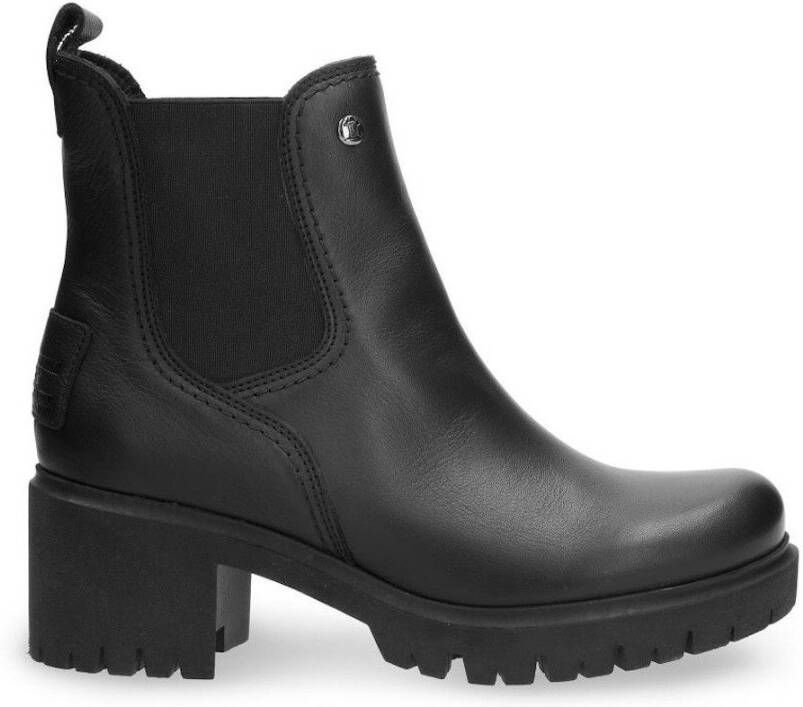 Panama Jack Chelsea-boots Pia Enkellaars instapschoen blokhak met profielzool - Foto 3