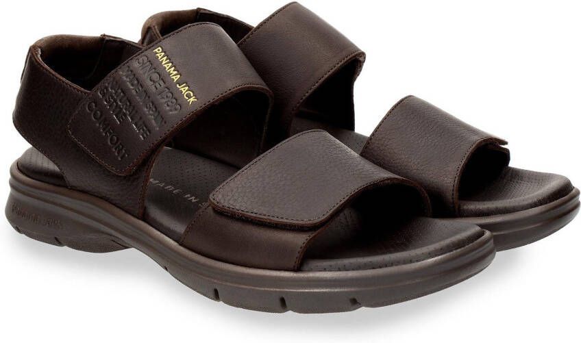 Panama Jack Sandalen Rusell Klittenbandschoen zomerschoen vakantieschoen met zachte leren binnenzool