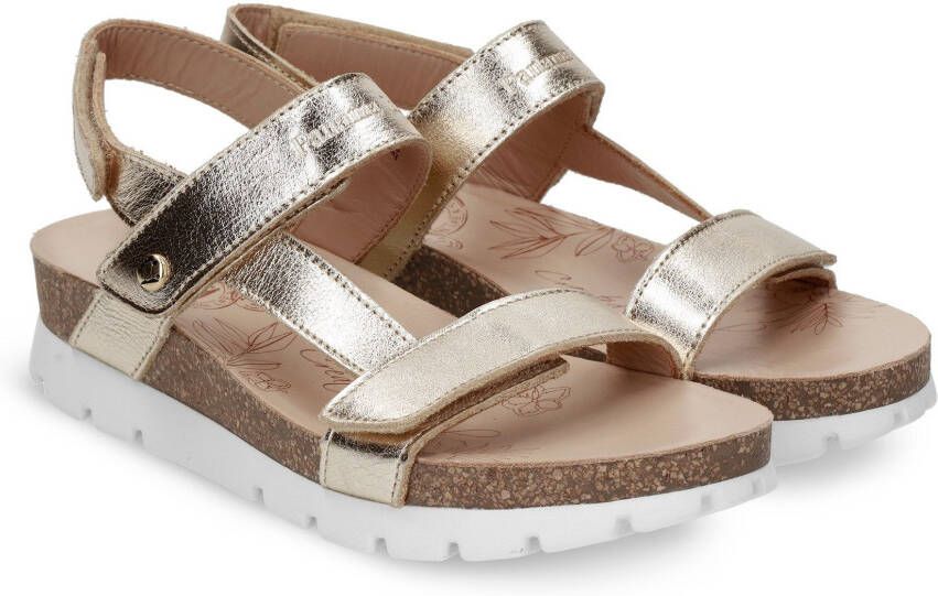 Panama Jack Sandalen Selma Zomerschoen sandalette klittenbandschoen met comfortabel laag voetbed