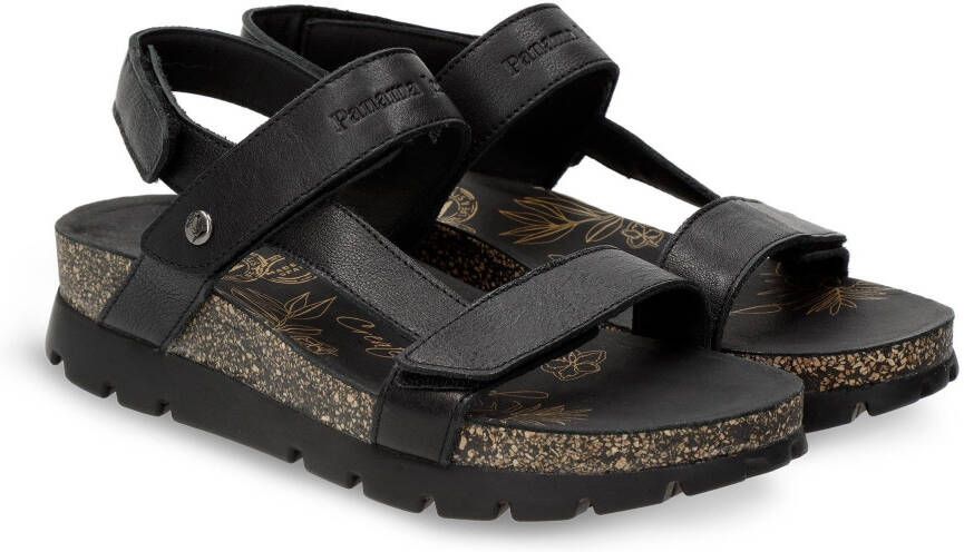 Panama Jack Sandalen Selma Zomerschoen klittenbandschoen sandalette met zachte leren binnenvoering