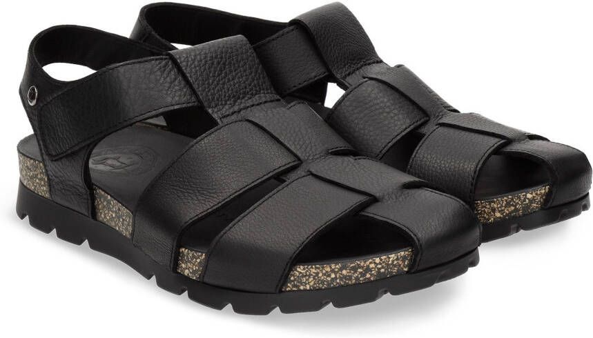 Panama Jack Sandalen Stanley Zomerschoen klittenbandschoen vakantieschoen met gevoerde leren binnenzool