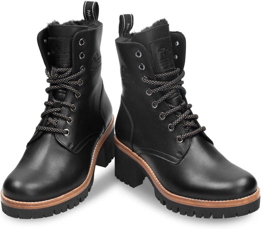 Panama Jack Waterdichte dameslaars met bontvoering en anatomisch voetbed Zwart Dames - Foto 16