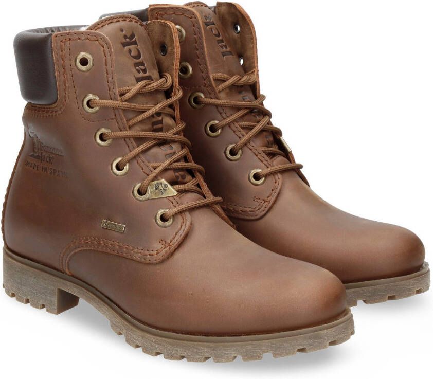 Panama Jack Winterlaarsjes Panama winter boots lace-up boots with gore-tex side logo embossing