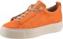 Paul Green Oranje Slip-On Sneaker met Plateauzool Orange Dames - Thumbnail 3