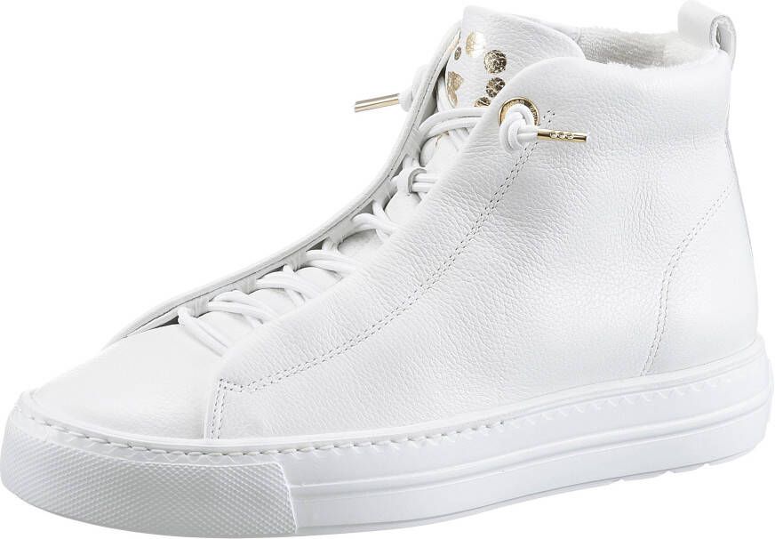 Paul Green Sneakers met goudkleurige details