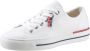 Paul Green 4760 Volwassenen Lage sneakersPopulaire damesschoenen Kleur: Wit beige - Thumbnail 4