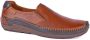 Pikolinos Heren Instappers & Mocassins 06h-3128 Cuero Navy Cognac - Thumbnail 4