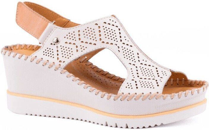 PIKOLINOS Sleehaksandaaltjes AGUADULCE zomerschoen sandaal wig hak met zomerse perforatiepatroon - Foto 8