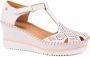 Pikolinos Kleurrijke sandalen met hoge sleehak White Dames - Thumbnail 2