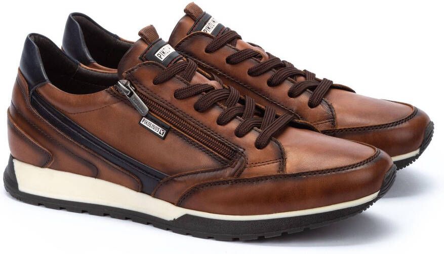 PIKOLINOS Sneakers met sleehak CAMBIL sleehak veterschoen lage schoen vrijetijdsschoen in used look