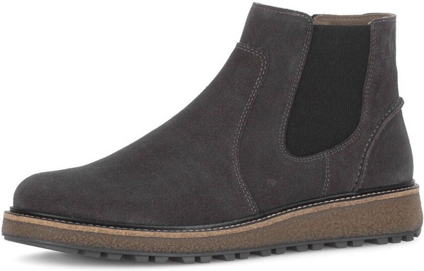 Pius Gabor Chelsea-boots herfstlaarzen met contrastnaden en logo