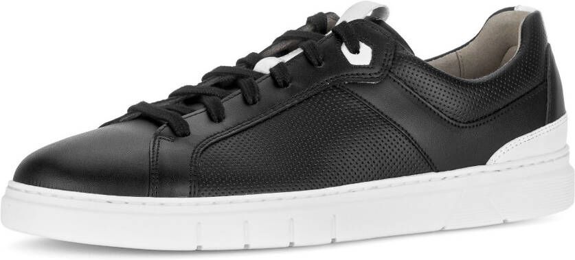 Pius Gabor Plateausneakers vrijetijdsschoen lage schoen veterschoen met perforatie breedte g