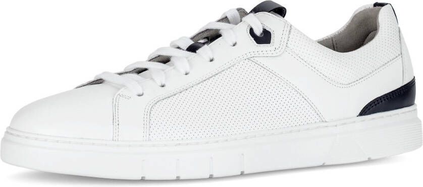 Pius Gabor Plateausneakers vrijetijdsschoen lage schoen veterschoen met perforatie breedte g