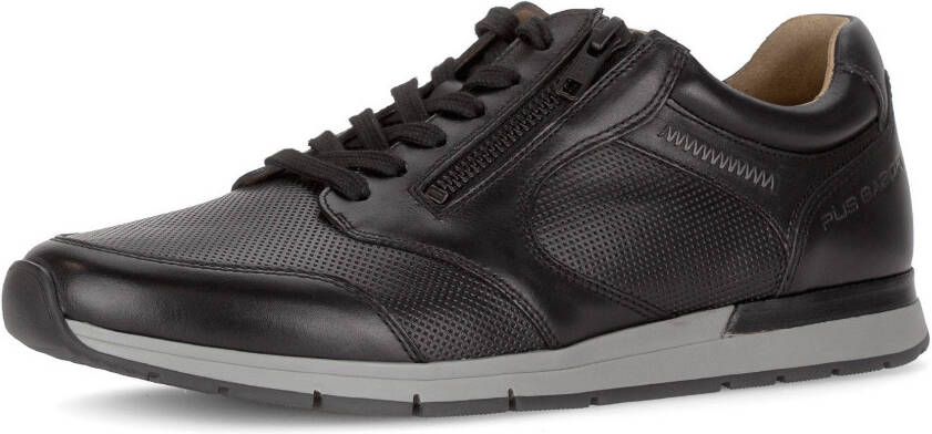 Pius Gabor Sneakers vrijetijdsschoen veterschoen lage schoen met logoprent breedte g (=breed)