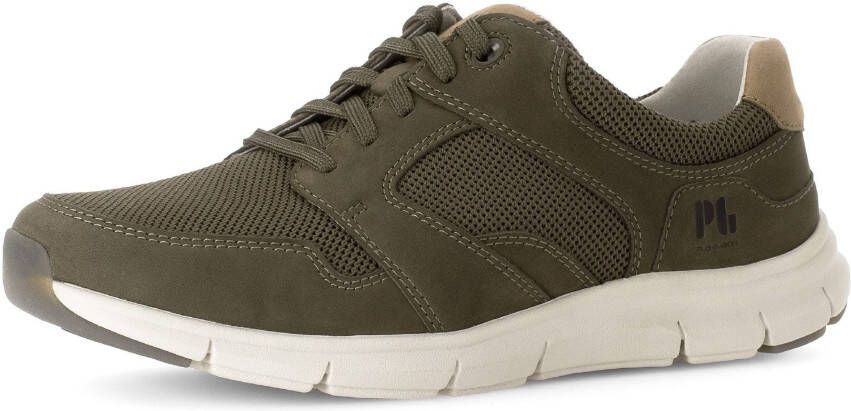 Pius Gabor Sneakers met sleehak vrijetijdsschoen lage schoen veterschoen comfort-schoen in breedte g