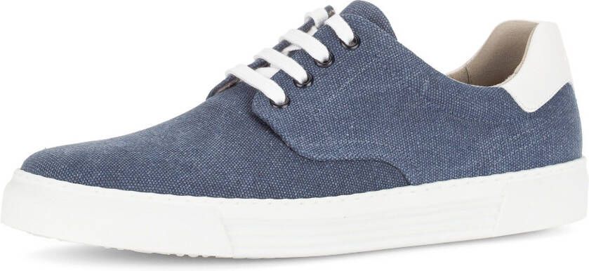 Pius Gabor Sneakers vrijetijdsschoen lage schoen veterschoen contrastafwerking g-breedte