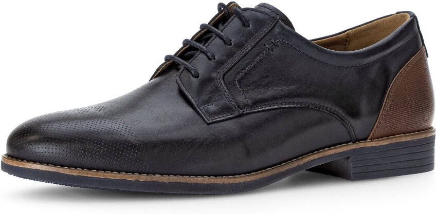 Pius Gabor Veterschoenen blokhak feest schoen business schoen g-breedte (=breed)