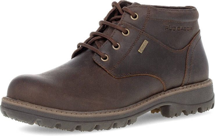 Pius Gabor Winterlaarzen veterschoenen outdoorschoen met logo wijdte g (= wijd)
