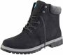 Polarino Hoge veterschoenen Kalmar W veterschoenen laarzen met blokhak - Thumbnail 1