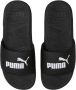 Puma Cool Cat 2.0 badslippers zwart wit - Thumbnail 3