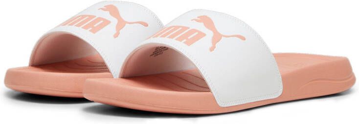 Puma Popcat 20 badslippers zalmroze wit - Foto 2