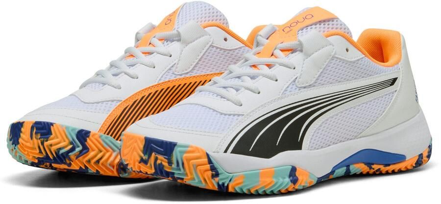 PUMA Nova Court Padelschoenen Wit - Foto 4