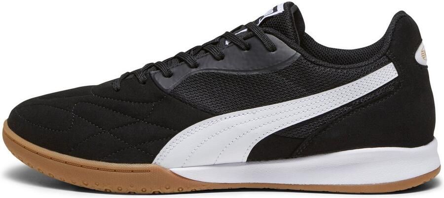 PUMA KING TOP IT Unisex Sportschoenen Black- White- Gold - Foto 3