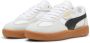 Puma Palermo Dames Schoenen Wit Maat: 37.5 Leer Foot Locker - Thumbnail 4