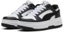 PUMA Rebound Femme Jr Meisjes Sneakers White- Black - Thumbnail 3