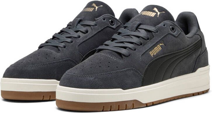 PUMA Shuffle Downtown suede heren sneakers grijs Uitneembare zool - Foto 5