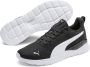 PUMA Anzarun Lite Unisex Sneakers Black White - Thumbnail 3