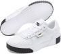 PUMA Cali Wn's Lage sneakers Leren Sneaker Dames Wit - Thumbnail 3