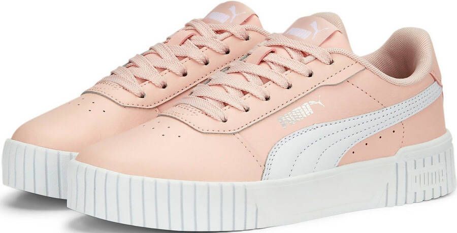 Puma Carina 2.0 sneakers roze wit Meisjes Imitatieleer 37 - Foto 4