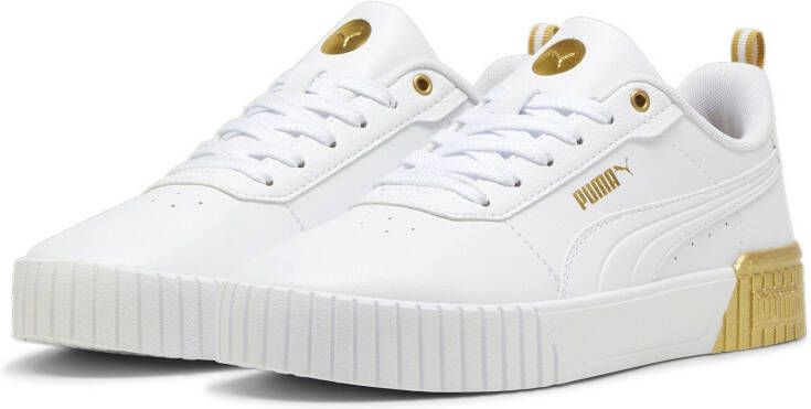 Puma Carina 2.0 Metallic Dream sneakers wit-goudkleurig - Foto 3