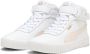 PUMA Carina 2 0 Mid Dames Sneakers Wit Roze Goud - Thumbnail 2