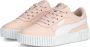 Puma Carina 2.0 sneakers lichtroze wit Jongens Meisjes Imitatieleer 29 - Thumbnail 3