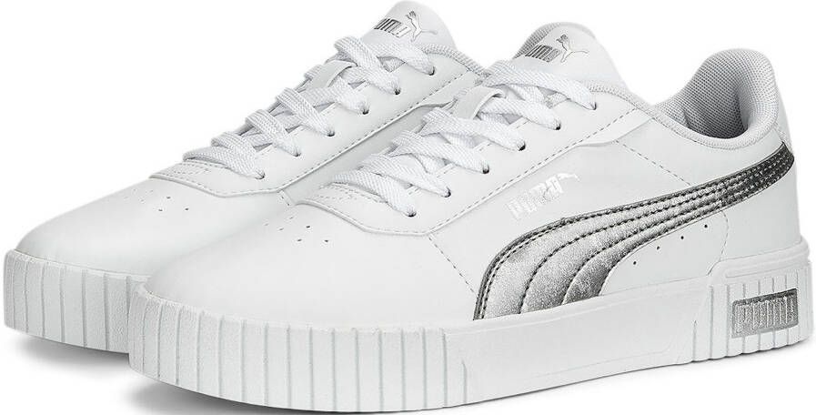 PUMA Carina 2.0 Space Met Dames Sneakers White MatteSilver Silver - Foto 2