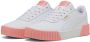 PUMA Carina 3.0 Dames Sneakers White-Pink Fruit- Gold - Thumbnail 2