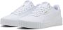 PUMA Carina 3.0 dames sneaker leren schoenen 400365 01 wit - Thumbnail 5