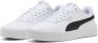 PUMA Carina 3.0 Dames Sneakers White- Black- Gold - Thumbnail 3