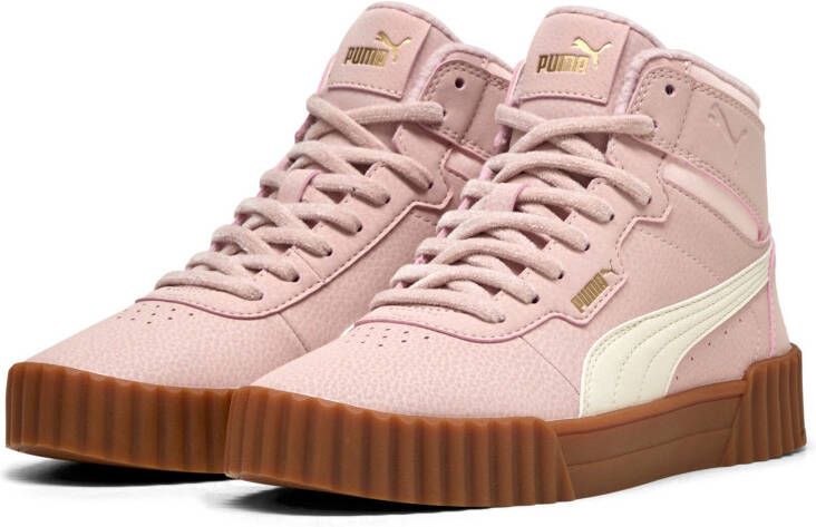 PUMA Carina 3.0 Mid WTR Dames Sneakers Mauve Mist-Frosted Ivory - Foto 4